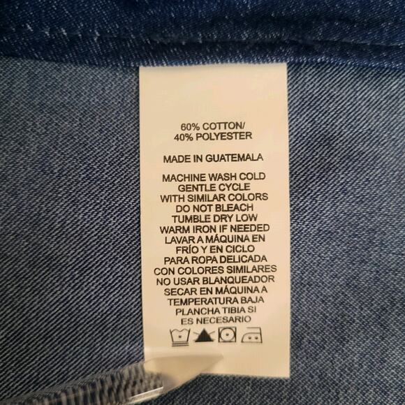 One Up Womens Dark Blue Stretchy Vest Large 90s Inspired Festival Western NWT - Picture 6 of 8